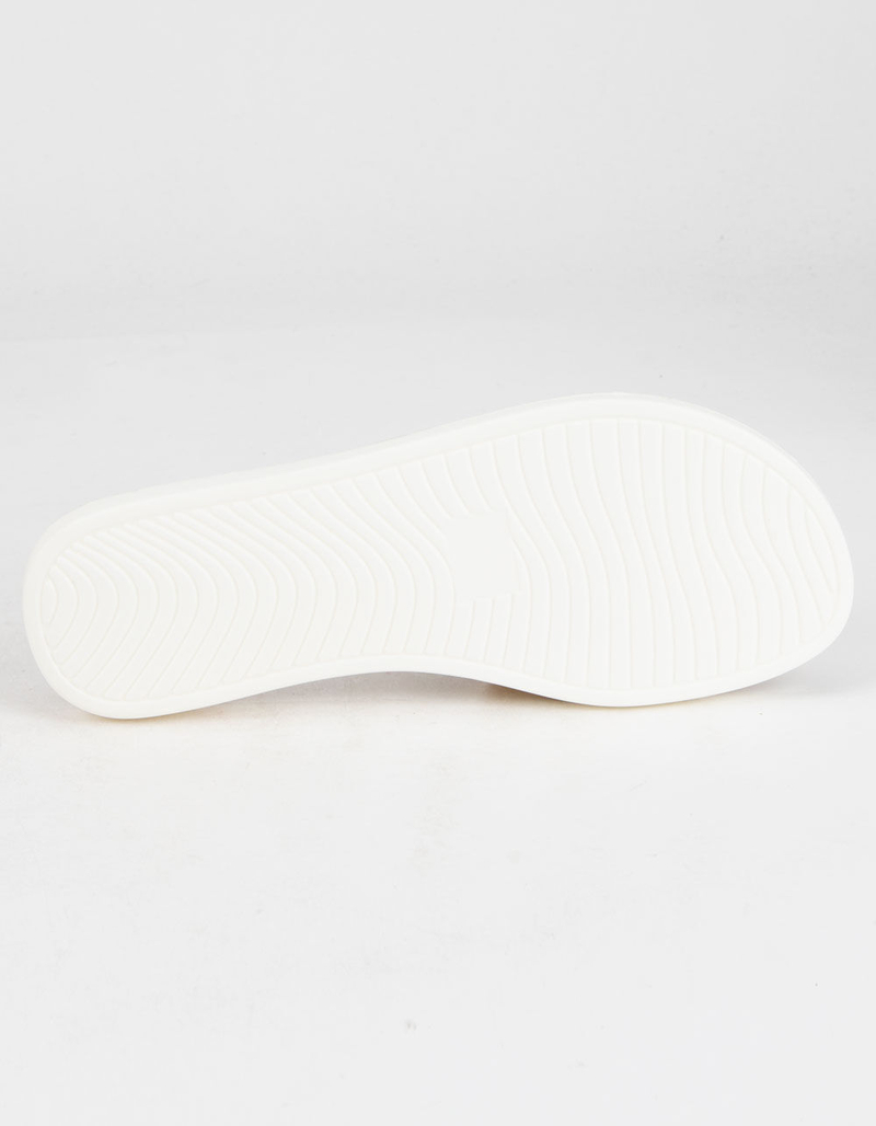 SODA Comfort Womens Gold Slide Sandals image number 4