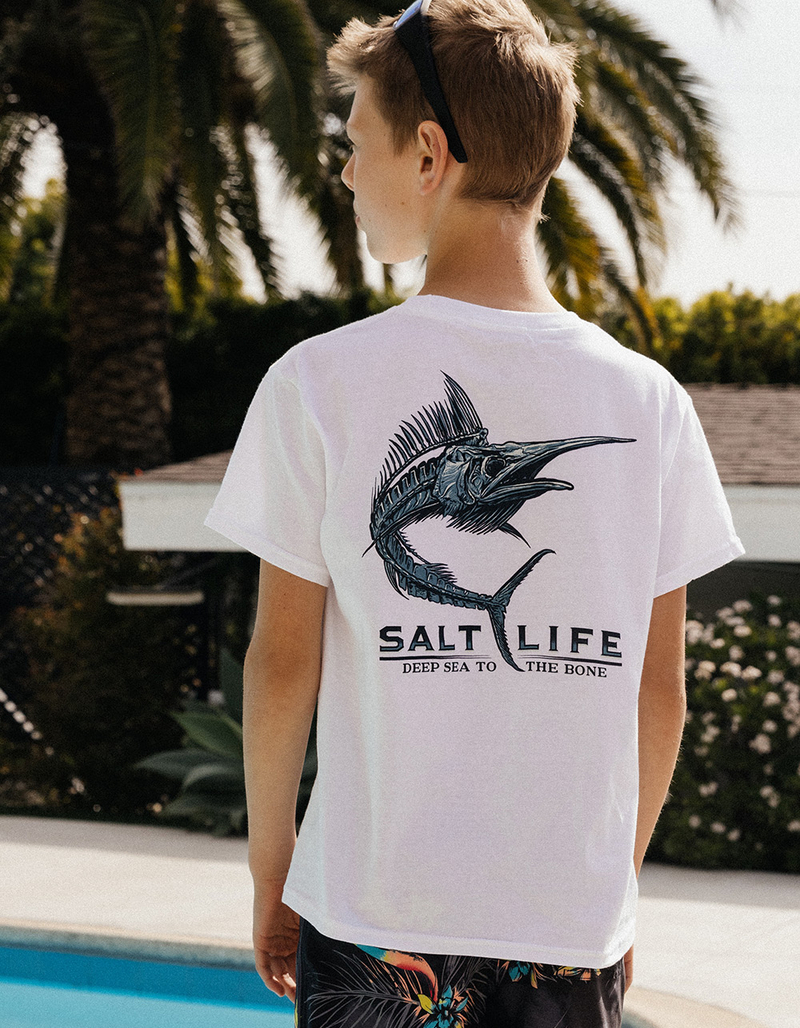 SALT LIFE Skelebonz Boys Tee image number 0