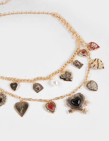 Heart Charm Chain Belt Alternative Image
