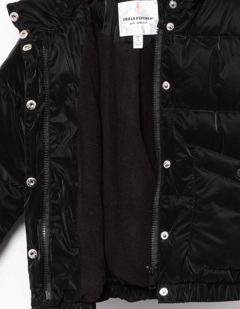 URBAN REPUBLIC Hooded Girls Puffer Jacket image number 1
