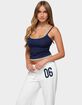 EDIKTED Roya Layered Halter Tank Top image number 2