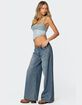 EDIKTED Ruffled Asymmetric Tank Top image number 4
