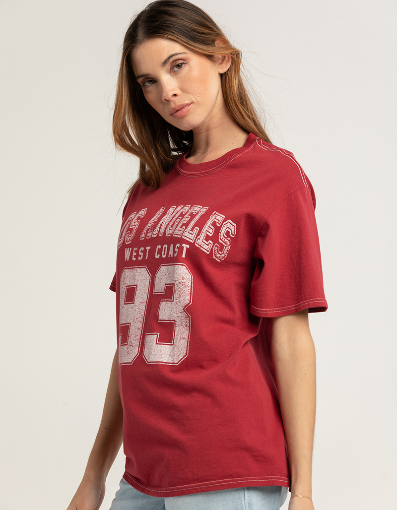 FULL TILT Los Angeles Womens Boyfriend Tee image number 1