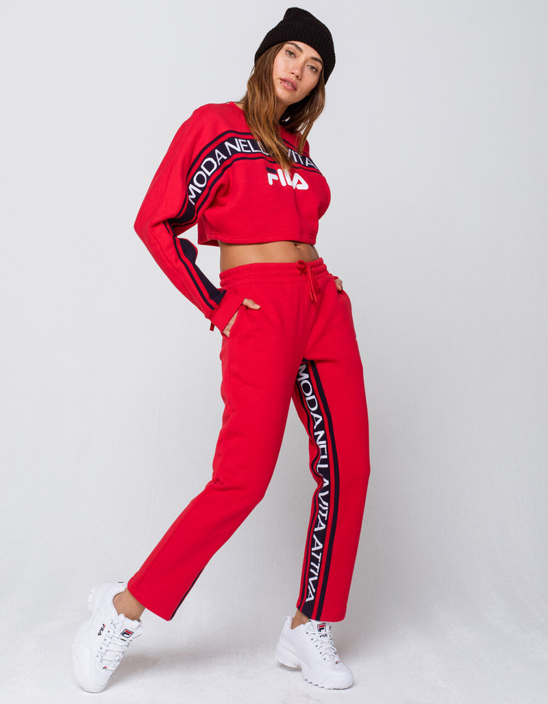 FILA Heloise Womens Crop Sweatpants image number 0