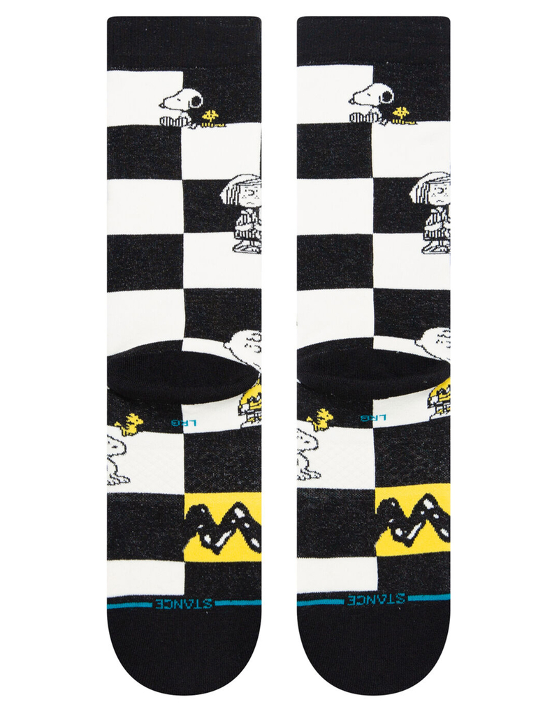 STANCE x Peanuts Checked Mens Socks image number 2