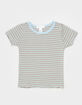 FULL TILT Essentials Girls Stripe Ringer Tee image number 1