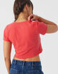 O'NEILL Sunset Shore Womens Crop Baby Tee image number 3