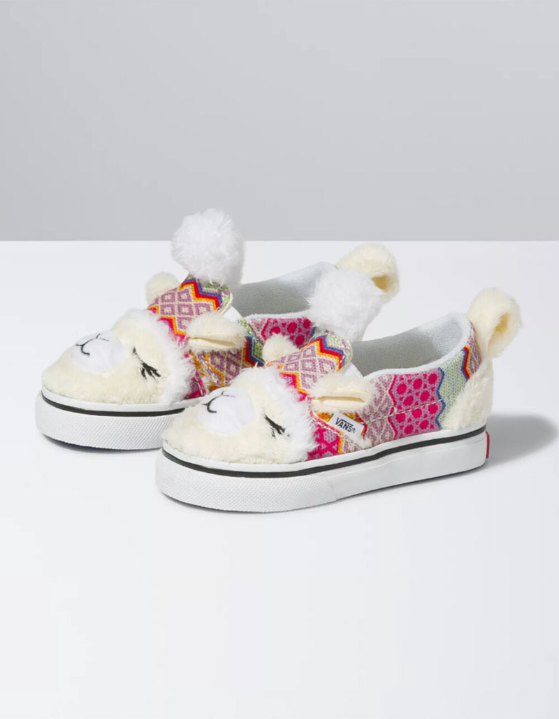 VANS Toddler Slip-On V Alpaca Shoes image number 0