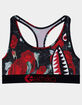 ETHIKA Rose Drip Bomber Girls Sports Bra image number 1