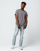 RSQ New York Rip N Repair Mens Slim Straight Jeans image number 5