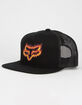 FOX Flame Head Mens Snapback image number 1