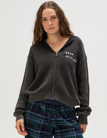 VANS Ximeno Womens Zip-Up Sweater Hoodie Primary Image