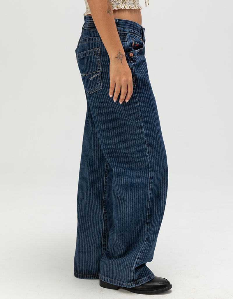 BDG Urban Outfitters Kayla Low Rider Womens Pinstripe Jeans image number 2