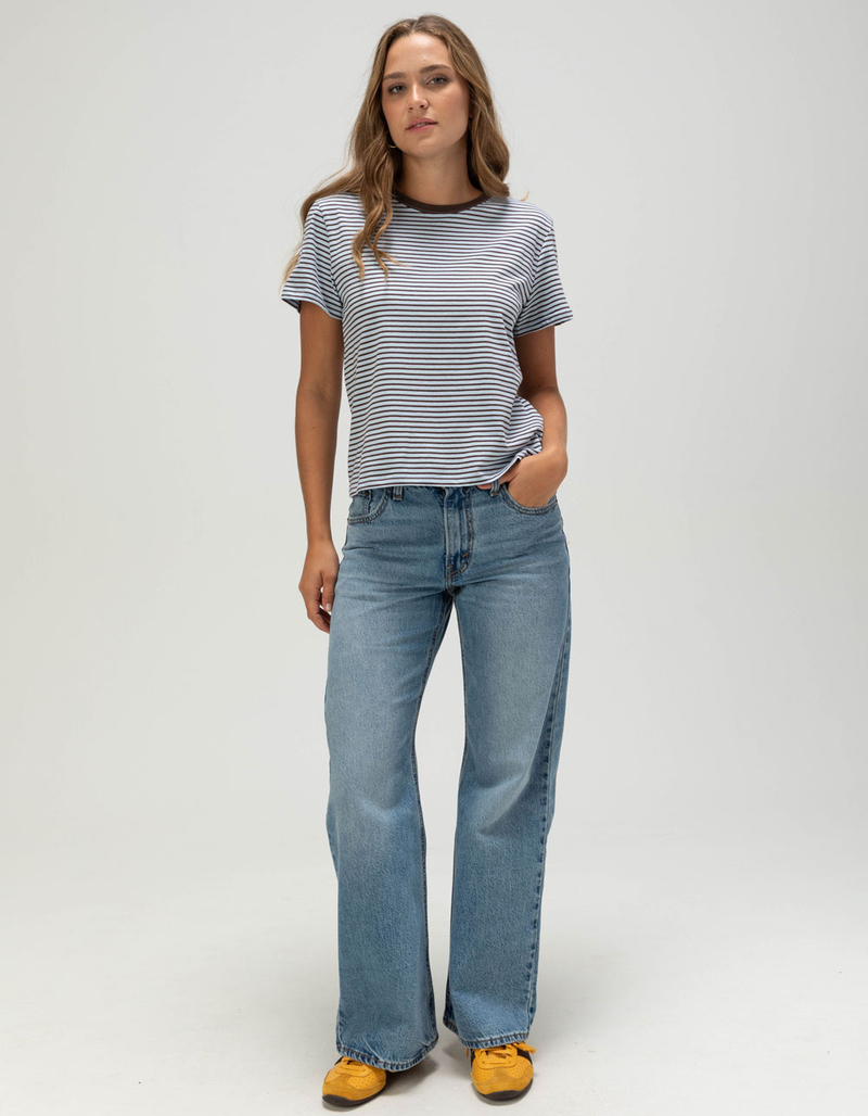 RIP CURL Stephanie Gilmore Stripe Womens Standard Tee image number 1