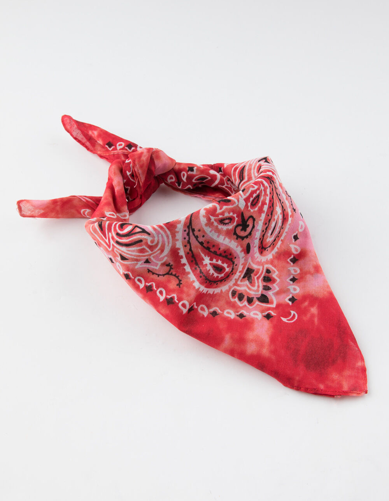 Tie Dye Paisley Bandana image number 0