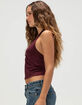 WEST OF MELROSE Womens Hardware Halter Top image number 3