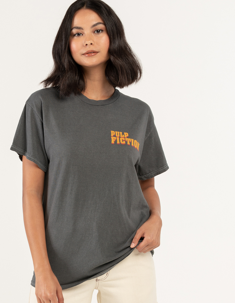 GOODIE TWO SLEEVES Pulp Fiction Dancing Womens Oversized Tee image number 5