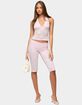 EDIKTED Talisa Foldover Lace Capri Leggings image number 5