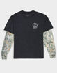 LAST CALL CO. Your Luck Ran Out Mens 2fer Long Sleeve Tee image number 2