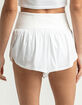 FREE PEOPLE Game Time White Shorts image number 3