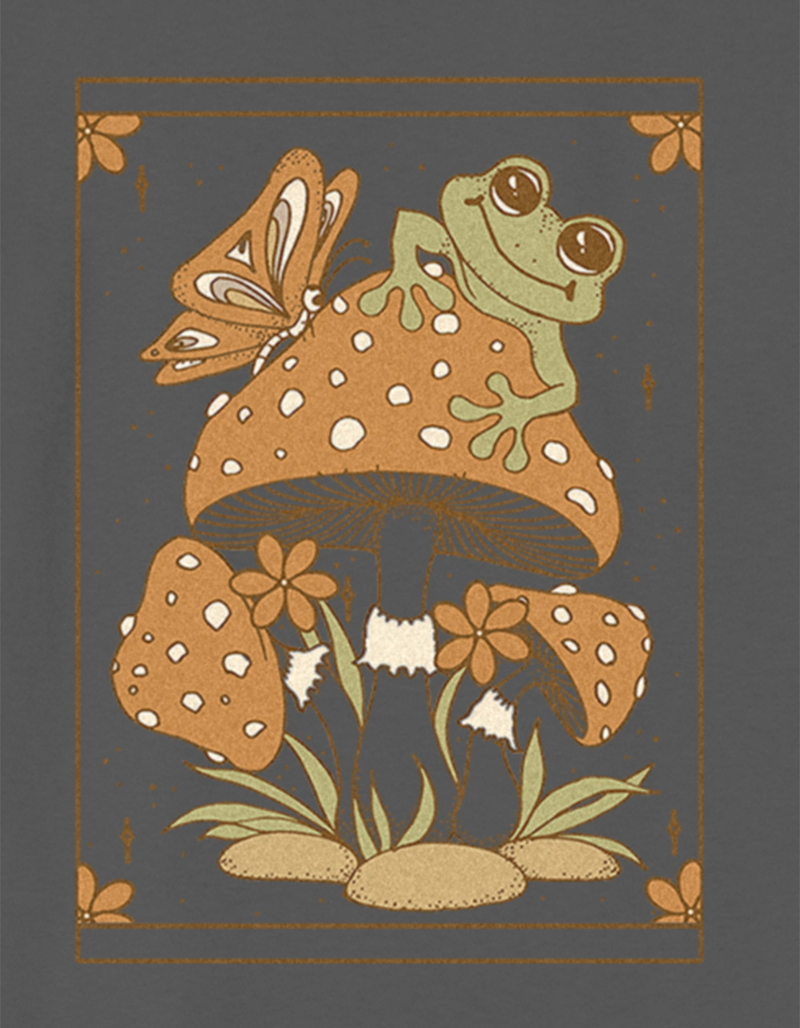 TAROT Mushroom Frog Unisex Kids Tee image number 1