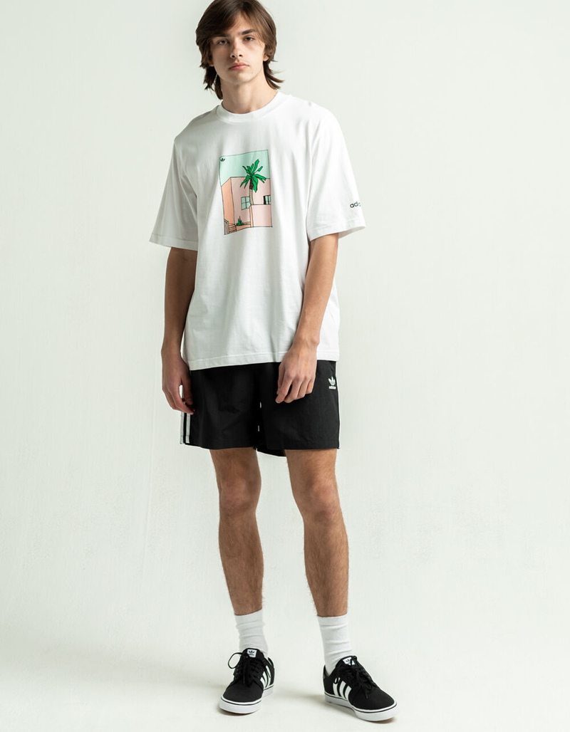 ADIDAS Hand Drawn Mens T-Shirt image number 5