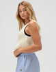 NOISY MAY Noel Womens V-Neck Sweater Vest image number 3