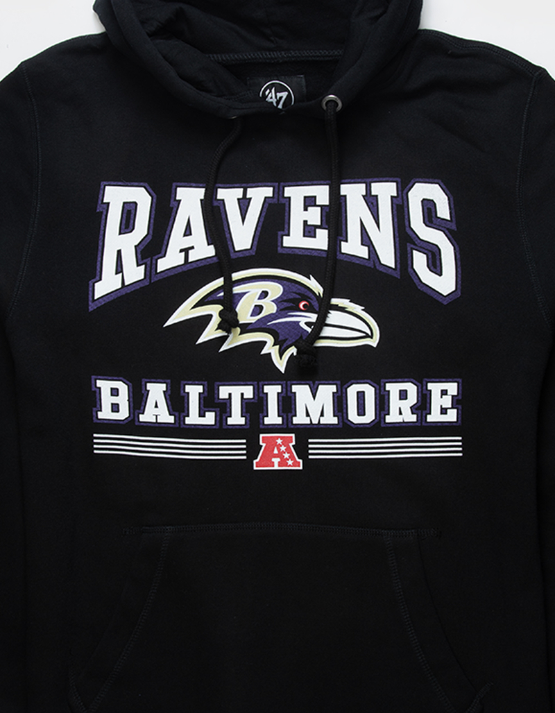 47 BRAND Baltimore Ravens Mens Hoodie image number 1