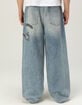 RSQ Patches Mens Extra Baggy Jeans image number 2