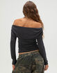 BDG Urban Outfitters Bardot Womens Off The Shoulder Top image number 4