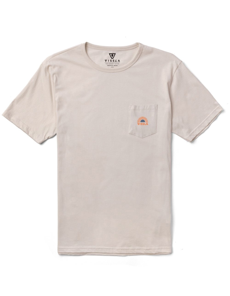 VISSLA Speed Wobble Mens Pocket Tee image number 1