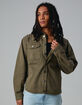 RSQ Mens Twill Overshirt image number 1