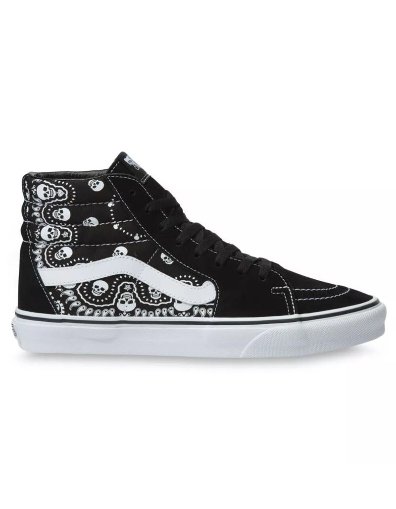 VANS Bandana Skull Sk8-Hi Shoes image number 1