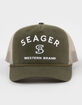 SEAGER Branded Trucker Hat image number 2