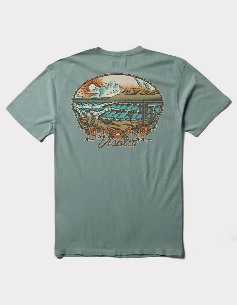 VISSLA Baja West Mens Pocket Tee image number 0