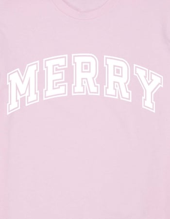 COLLEGIATE Merry Unisex Tee Alternative Image