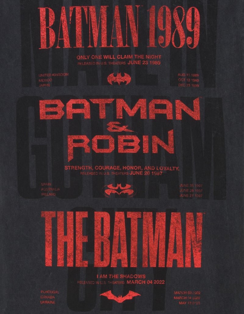 BATMAN Dynasty Mens Tee image number 3