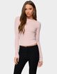 EDIKTED Embry Boat Neck Raglan Top image number 1
