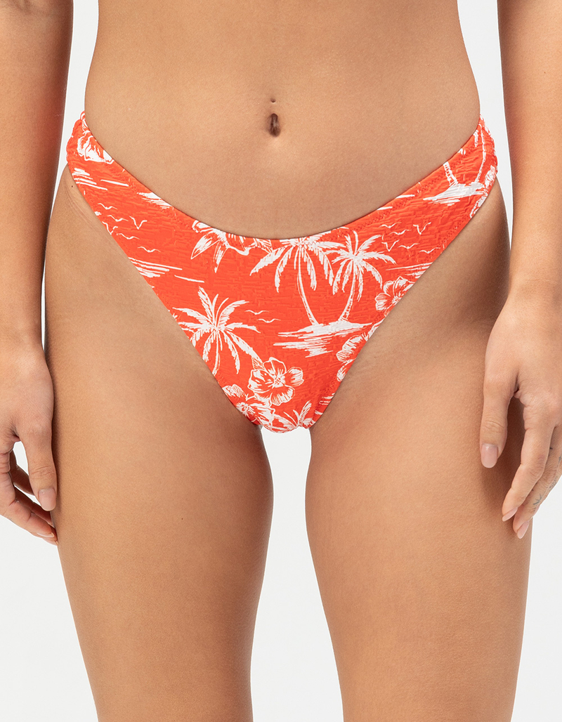 ROXY Vacay Vibes High Leg Cheeky Bikini Bottoms image number 1