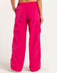 FULL TILT Low Rise Womens Parachute Cargo Pants image number 4