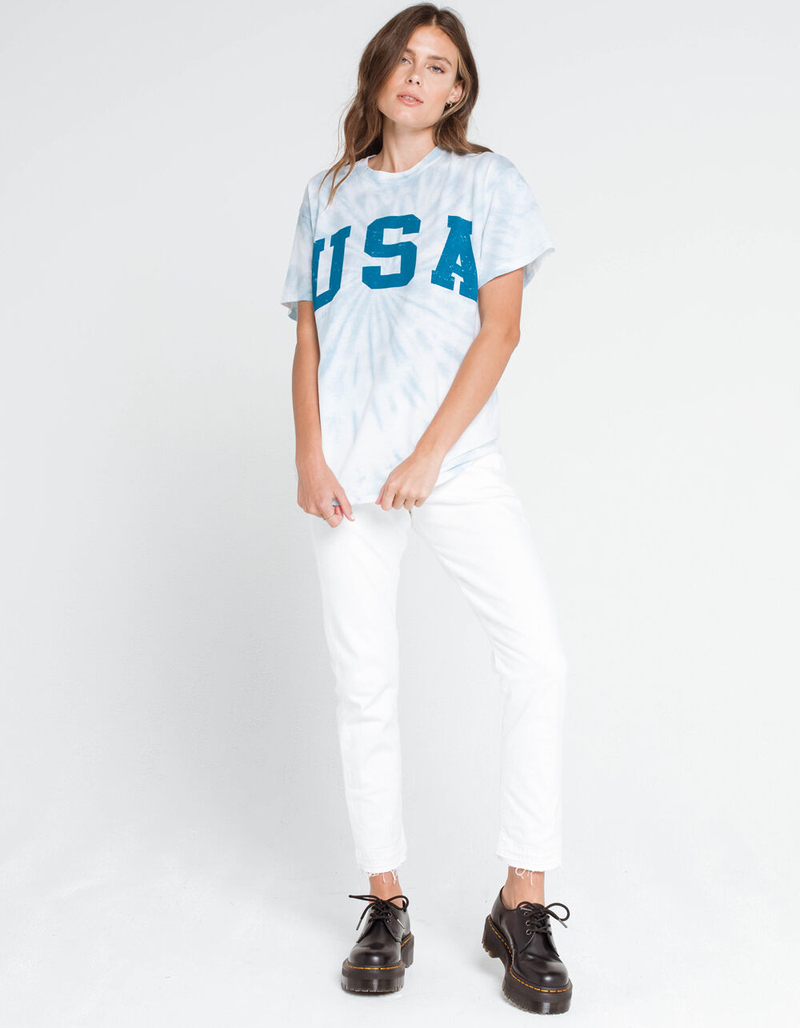 FULL TILT USA Tie Dye Womens Tee image number 3