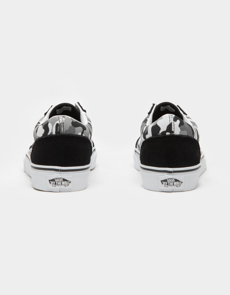 VANS Old Skool Juniors Camo Shoes image number 3