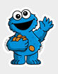BLANK TAG CO. Cookie Monster Sticker image number 1
