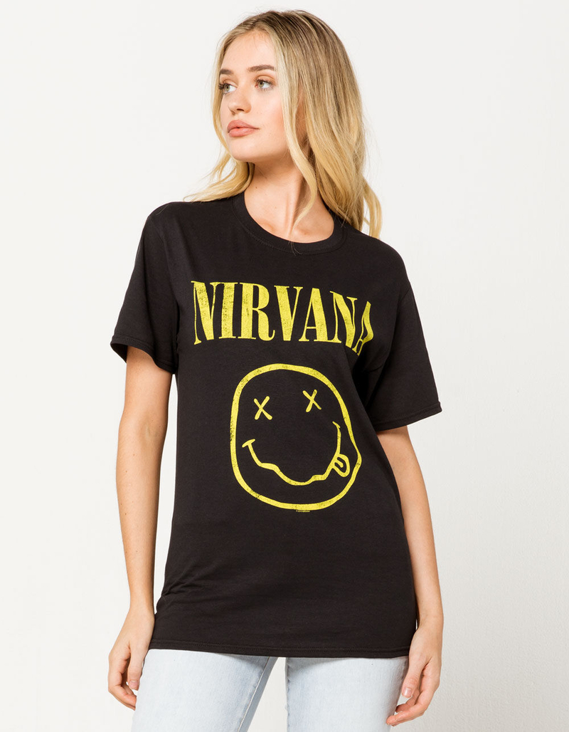 NIRVANA Womens Boyfriend Tee image number 0