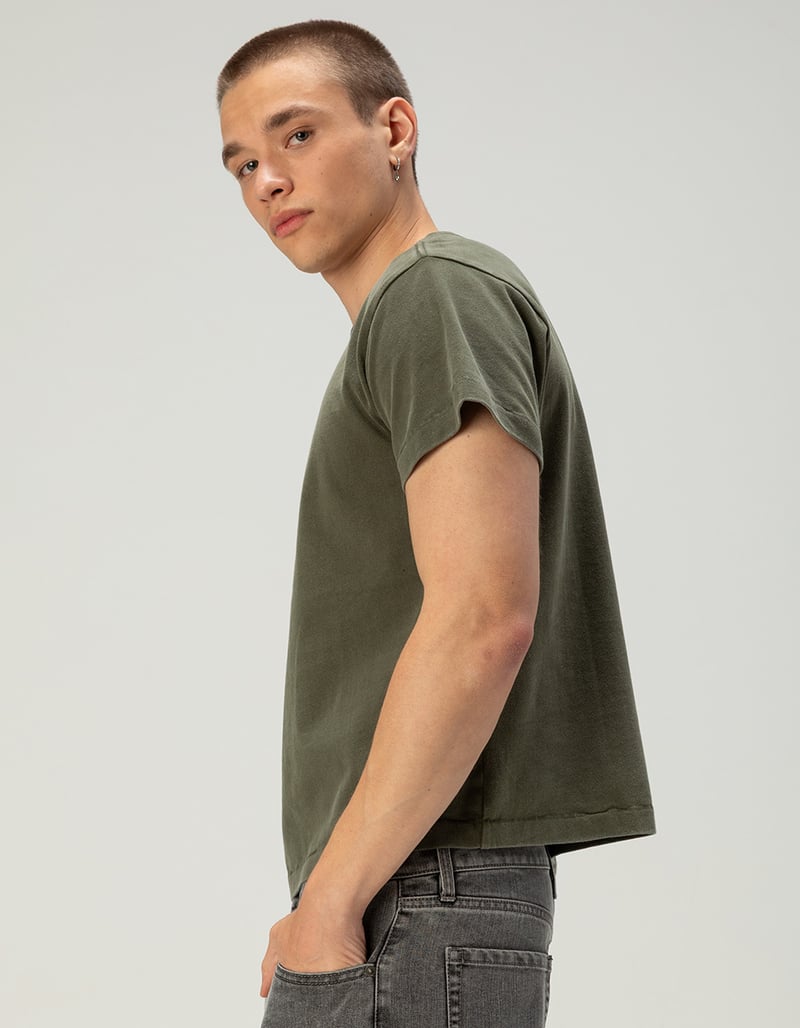 RSQ Mens Washed Shrunken Tee image number 1