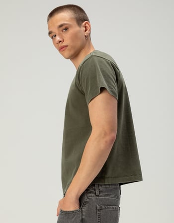 RSQ Mens Washed Shrunken Tee Alternative Image