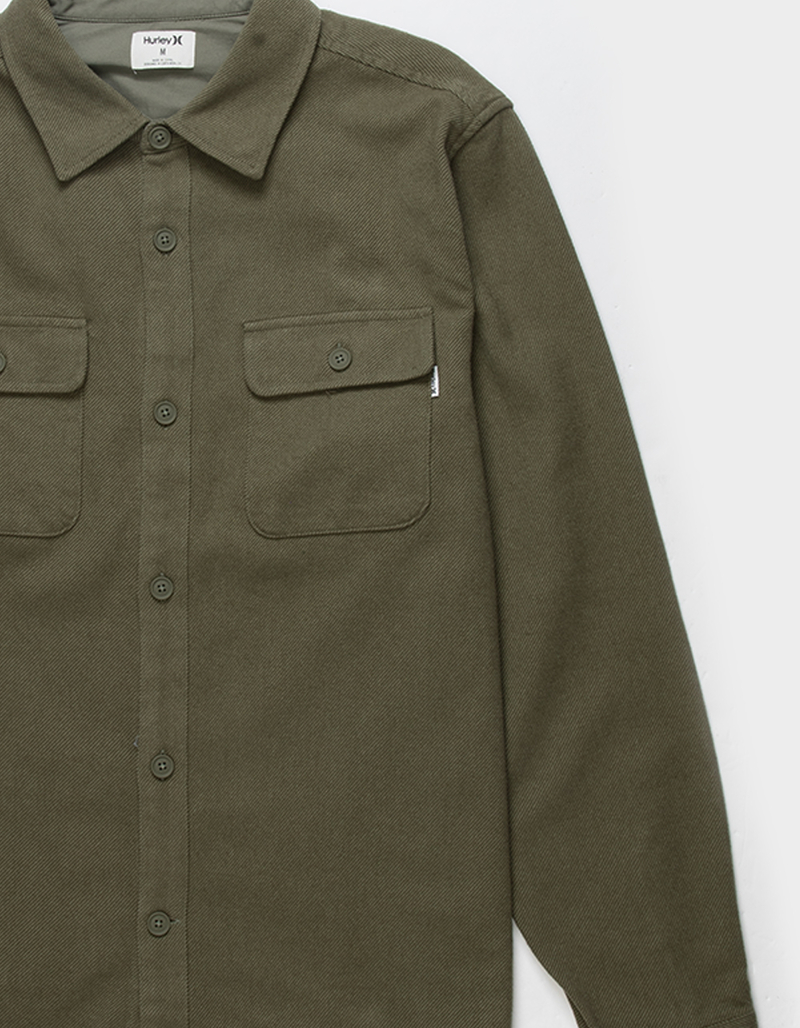 HURLEY Santa Cruz Mens Twill Flannel image number 1