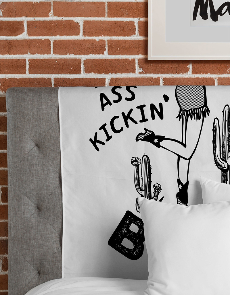 DENY DESIGNS Kicking Boots Tapestry image number 3