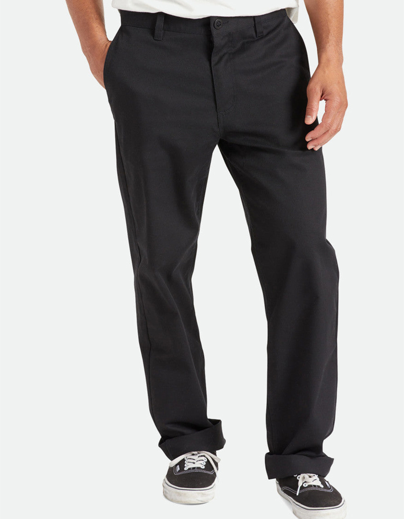 BRIXTON Choice Chino Mens Relaxed Pants BLACK Tillys
