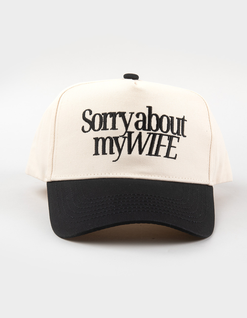 KENZ KUSTOMZ Sorry Wife Snapback Hat image number 1